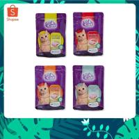 ราคา Catty Cat อาหารแมวเปียก ปลาทูน่าเนื้อขาว 80 กรัม (14155876733)