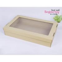 ราคา Boxjourney กล่องลูกฟูกอเนกประสงค์+ฝาหน้าต่าง 31x50.7x9.3cm. (10 ใบ/แพค) (3111535108)