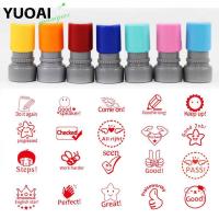 ราคา YUOAI แสตมป์ความคิดเห็นแสตมป์การ์ตูนแสตมป์เด็กซีลสํานักงานและอุปกรณ์การเรียนนักเรียนภาษาอังกฤษ DIY แสตมป์การเรียนการสอน (45158628666)