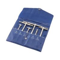 ราคา 6pcs Adjustable Inner Diameter Telescopic Gauge Stainless Steel Round Head Measuring Tool (42629702054)