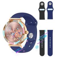 ราคา สําหรับ Aolon Lily R2 สายรัดซิลิโคนสําหรับ Aolon Lily R2 Smart Watch สาย 41 มม. สายรัดข้อมือกีฬา (29059684602)