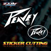 ราคา สติ๊กเกอร์เครื่องเสียงโลโก้ Peavey | สติ๊กเกอร์ตัด กล่องฮาร์ดเคสเสียง peauvey (47454408229)