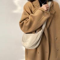 ราคา (ร้านไทย—มีพร้อมส่งค่ะ) กระเป๋าสะพายข้างทรงเกี๊ยว mandu bag (รุ่นผ้าย่น) | justmoment (17082947252)