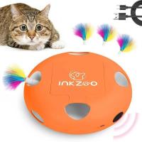 ราคา C Cat Toys, Interactive Cat Toys For Indoor Cats, Ultra Fun Smart Interactive Kitten Toy, Automatic (46560354472)