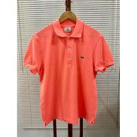 ราคา Lacoste Polo ของแท้ 100% Size 3 สีพีช [มือสอง สภาพดี] (50357215114)