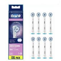 ราคา สําหรับ Oral b Sensitive clean EB60 หัวแปรงเปลี่ยนแปรงสีฟันไฟฟ้า 4 & 8 ชิ้น/เซ็ต (47955174279)