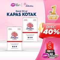ราคา Selection Facial Cotton Box 50gr | กล่องผ้าฝ้าย | TnT Beauty Shop (42679320341)