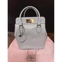 ราคา Littlebunnystore กระเป๋าสีเทาหนังแท้ (21693941025)