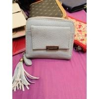 ราคา กระเป๋าสตางค์หนัง ใบสั้นสีเทา มือ 2 (5394819083)