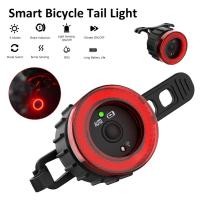 ราคา ไฟท้ายจักรยานไฟเบรค 60lm Smart Auto Brake Sensing ไฟท้ายโคมไฟท้ายโคมไฟท้ายกันกันน้ำ ไฟท้ายจักรยาน ชนิดชาร์จ (24785748582)