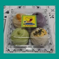ราคา ขนมเปี๊ยะไส้รวม4ไส้เผือกใบเตยถั่วเหลืองและงาดำ (22710242033)
