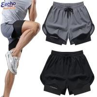 ราคา 3XL 4XL 5XLกางเกงขาสั้น ระบายอากาศ แห้งเร็ว สีเทา เหมาะกับการวิ่ง เล่นกีฬา เข้าฟิตเนส เข้าได้กับทุกชุดไซซ์ (28834758667)