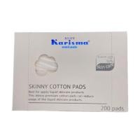 ราคา Karisma Skinny Cotton Pads 200 แผ่น/กล่อง สำลีแคริสม่า สำลีโทนเนอร์ สำลีแผ่นบาง ประหยัดโทนเนอร์ (24781537870)