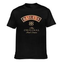 ราคา คุณภาพสูง Baileys Irish Cream Drings Logo Regular Mens Appreal เสื้อยืด (45408492815)
