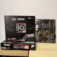 ราคา (เมนบอร์ด) AM4 MSI B450-A PRO MAX มือ 2 (14785904309)