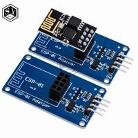 ราคา ESP8266 ESP-01 โมดูลอะแดปเตอร์ไร้สาย Serial WiFi 3.3V 5V Esp01 Breakout PCB อะแดปเตอร์สําหรับ Arduino (29288099722)