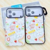 ราคา Mobest เคสมือถือลายดอกไม้ สตอเบอรี่ หัวใจ รองรับการชาร์จแบบไร้สาย สำหรับรุ่น iP 17 17promax (51954746170)