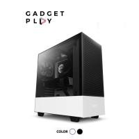 ราคา [กรุงเทพฯ ด่วน 1 ชั่วโมง] NZXT H510 FLOW WHITE / BLACK - COMPACT MID-TOWER CASE - ประกันไทย (17076666502)