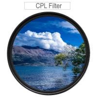 ราคา CPL Filter 37 43 46 40.5 49 52 55 58 62mm 67mm 72mm 77mm 82 Circular Polarizer Polarizing Filter for Canon Nikon Sony Fu (22383824001)