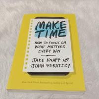 ราคา หนังสือภาษาอังกฤษ - Make Time How To Focus on What Matters ทุกวัน (49950184391)