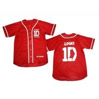 ราคา เสื้อเบสบอล แขนสั้น เจอร์ซี่ย์ JERSEY ONE DIRECTION 1D T-SHIRT LOUIS One Direction (1505897566)