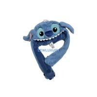 ราคา Authentic Disney Stitch Cap หมวกสติชหูขยับได้ ใส่เที่ยวที่หนาวเย็นอุ่นมาก (43601857352)