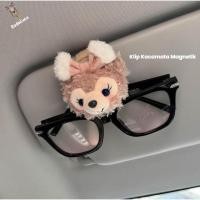 ราคา MATAHARI [RODAKUU] Bear Magnetic Glasses Clip – Sun Visor Car Glasses Holder, ที่เก็บแว่นตาภายใน, คลิปป้องกันแสงแดดน่ารัก (47702767428)
