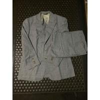 ราคา PAUL STUART NEW YORK LUXURY TARTAN GREY BRANDED BLAZER SUIT PANTS (44853703821)
