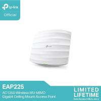 ราคา TP-Link EAP225 V3 Access Point สำหรับองค์กร (AC1350 Wireless MU-MIMO Gigabit Ceiling Mount Access Point) (1156218676)