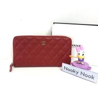 ราคา Chanel zippy long wallet (634065614)