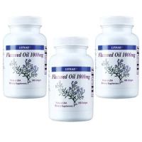ราคา LYNAE Flaxseed Oil 1000 mg. ไลเน่ น้ำมันเมล็ดลินิน (100 Capsule x 3 ขวด) (224544007)