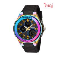 ราคา นาฬิกา X-GEAR ของแท้ สองระบบ หัวแสตนเลส สายยาง กันน้ำ รุ่นใหม่ล่าสุด พร้อมกล่องแบรนด์ (2955197909)