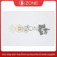 ราคา Antminer T17 S17Pro S17 + T17 + T17E ชิ้นส่วนหม้อน้ํา 240 ชิ้น/รวมสกรูถั่วแหวนยางฤดูใบไม้ผลิแต่ละ 80 ชิ้น (52557790402)