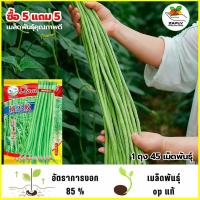 ราคา GGEW เมล็ดพันธุ์ ถั่วฝักยาว ลำน้ำพอง2 100 เมล็ด ตราศรแดง (43273911567)
