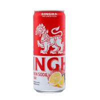 ราคา [สินค้าส่งด่วน] สิงห์ แดงเลมอนโซดาไม่มีน้ำตาล 330มล. SINGHA RED LEMON SODA ZERO SUGAR 330ML (55008878442)