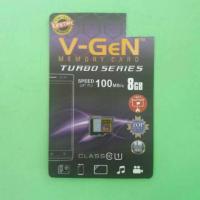 ราคา V-GEN 8GB การ์ดหน่วยความจํา MicroSD Class 10 Turbo Series VGEN การ์ดหน่วยความจํา 8 GB V GEN Micro SD Gigabyte (13602168965)