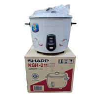 ราคา หม้อหุงข้าวชาร์ป Sharp KSH-211 ขนาด 1.1 ลิตร ลายปลาคาร์ฟ (24153528380)