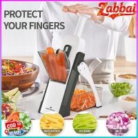ราคา Zabbai ชุดอุปกรณ์ปอกผักผลไม้ เครื่องหั่นผักผลไม้ มือกด สามารถหั่นได้หลายรูปแบบ Multifunctional Slicers Dicers (42079453515)