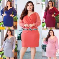 ราคา เดรสออกงานสาวอวบ ชุดราตรีสาวอวบ เดรสวูลเวฟยืด เดรสวูลเวฟ สาวอวบ BigSize Dressสาวอวบ เดรสออกงานคนอ้วน ชุดราตรีคนอ้วน ถูกๆ (9105742797)