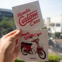 ราคา สติกเกอร์ Honda Custom C900 สติกเกอร์แต่งรถมอเตอร์ไซค์คลาสสิก วินเทจ กันน้ำ ทนทาน (47505278593)