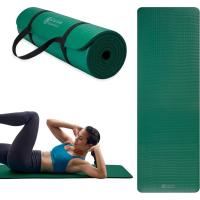 ราคา Gaiam Essentials ที่นอนยิогาและฟิตเนส หนา 10 มม. กับสายสะพาย Easy-Cinch รองรับการฝึกซ้อมสำหรับการออกกำลังกายที่บ้านหรือฟิตเนส (44130107739)