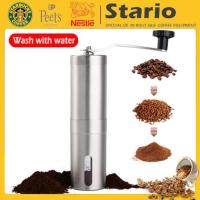 ราคา Stario เครื่องบดเมล็ดกาแฟ เครื่องบดกาแฟ Coffee Grinder แบบมือหมุน สแตนเลส - 11 (6659424177)