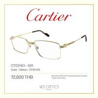 ราคา กรอบแว่นสายตา Cartier รุ่น CT0314O (50609148678)
