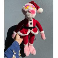 ราคา Pink Panther ตุ๊กตาพิงค์แพนเตอร์ มือสอง ของแท้ ตุ๊กตาคริสต์มาส (47156573801)