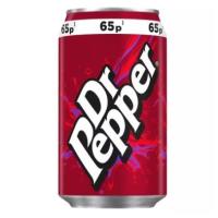 ราคา เครื่องดื่มน้ำอัดลม Dr Pepper - 330มล กระป๋อง (10370315847)