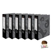 ราคา แฟ้มสันกว้าง 3 นิ้ว ตราช้าง 120 F,A4 สีดำ (29359108683)
