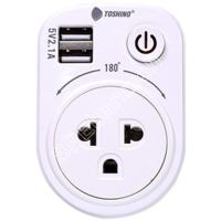 ราคา TS-P2U ปลั๊ก Adapter Toshino 2USB 2.1A (9775703777)