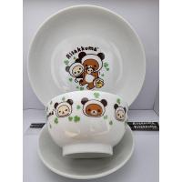 ราคา RL024 เซทถ้วย+จาน ริลัคคุมะ Rilakkuma (17857977416)