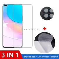ราคา 3-in-1 Huawei Nova 8i ฟิล์มกระจกนิรภัย Huawei Nova 8i 8 shch Pro 5G ChG SE shche Stage Protector Huawei Nova 8SE SHSE กระจกนิรภัย (11051369350)