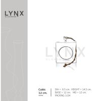 ราคา LYNX - Cubic 12 cm. - แจกันแขวนแก้วทรงสี่เหลี่ยม 12 ซม. Terrarium ตกแต่งบ้าน คาเฟ่ สวนจิ๋ว (26931014207)